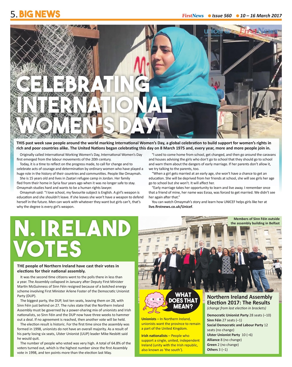 First News Preview Pages