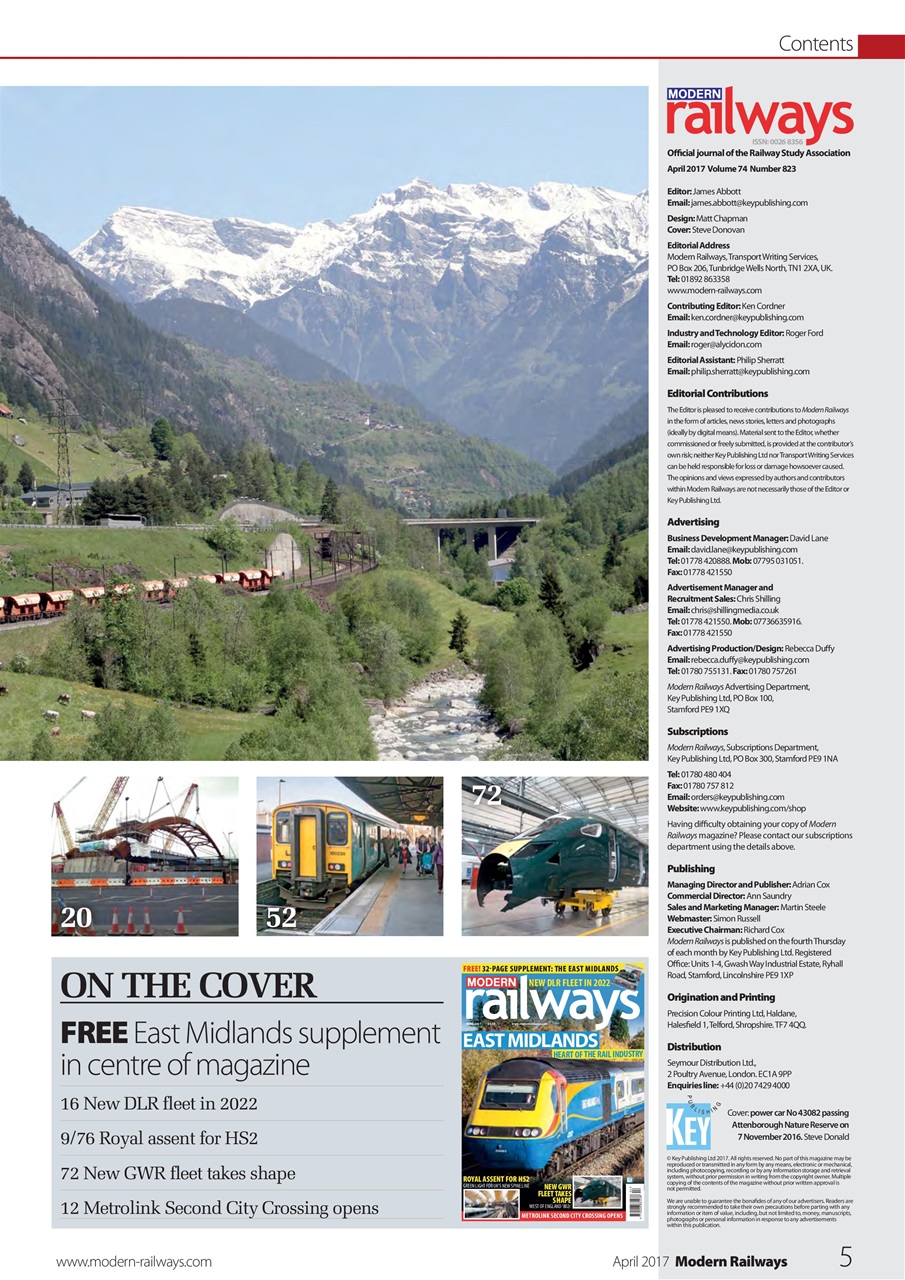 Modern Railways Preview Pages