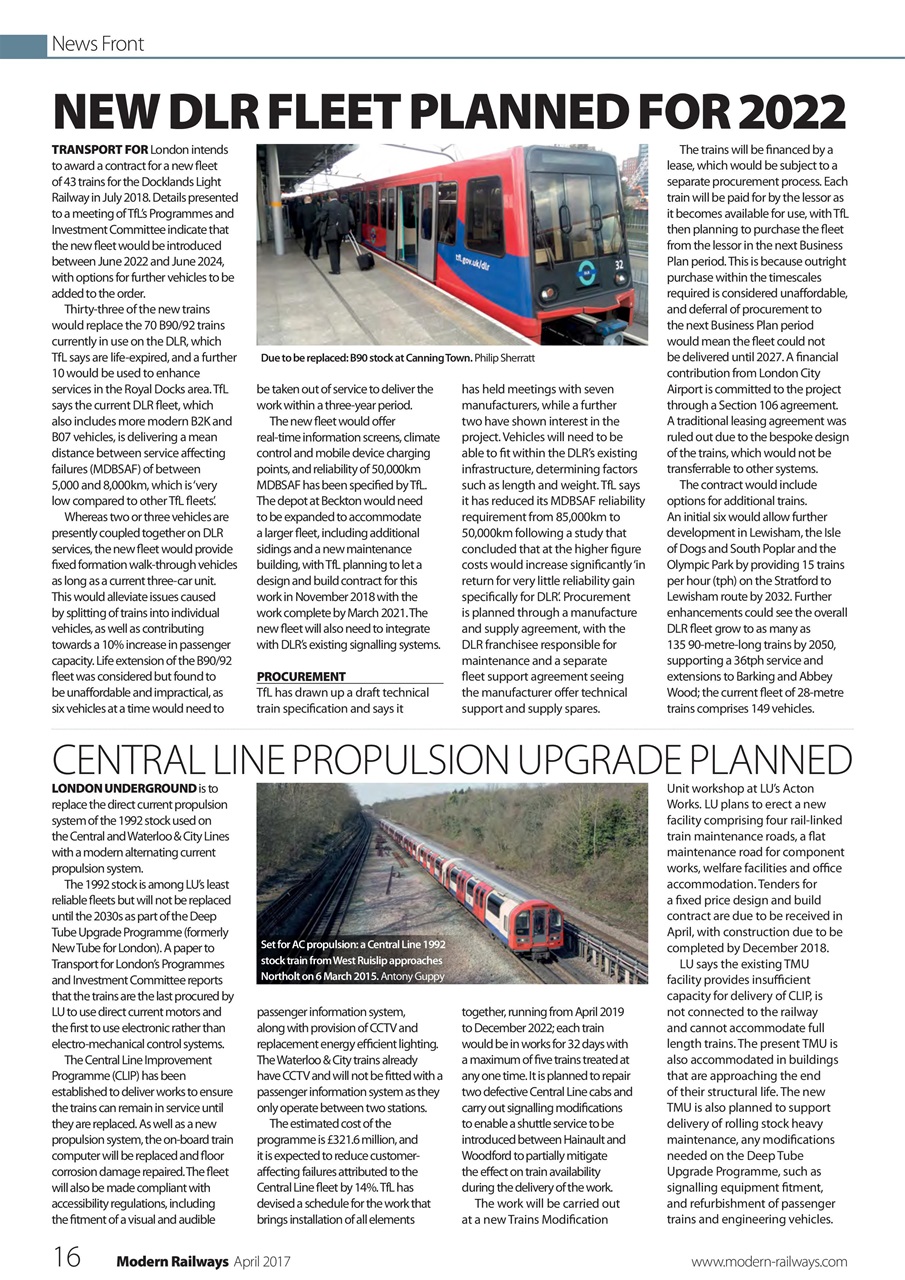 Modern Railways Preview Pages