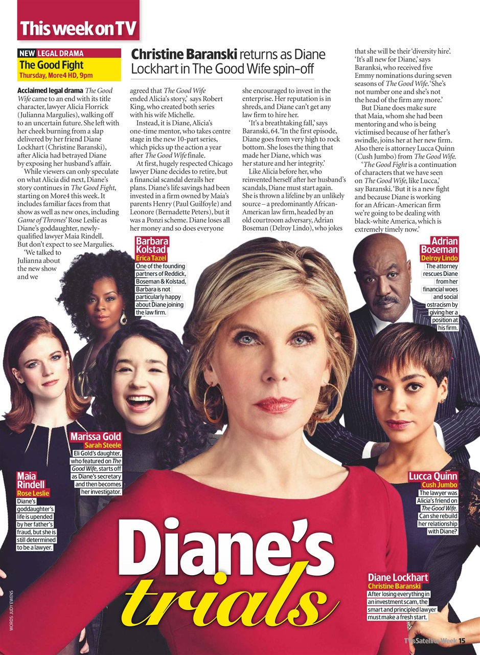 TV & Satellite Week Preview Pages