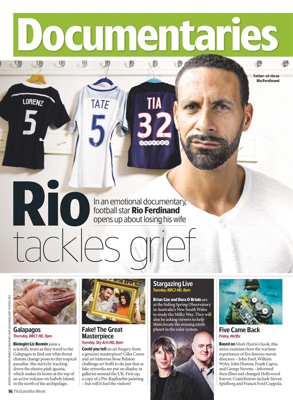 TV & Satellite Week Preview Pages