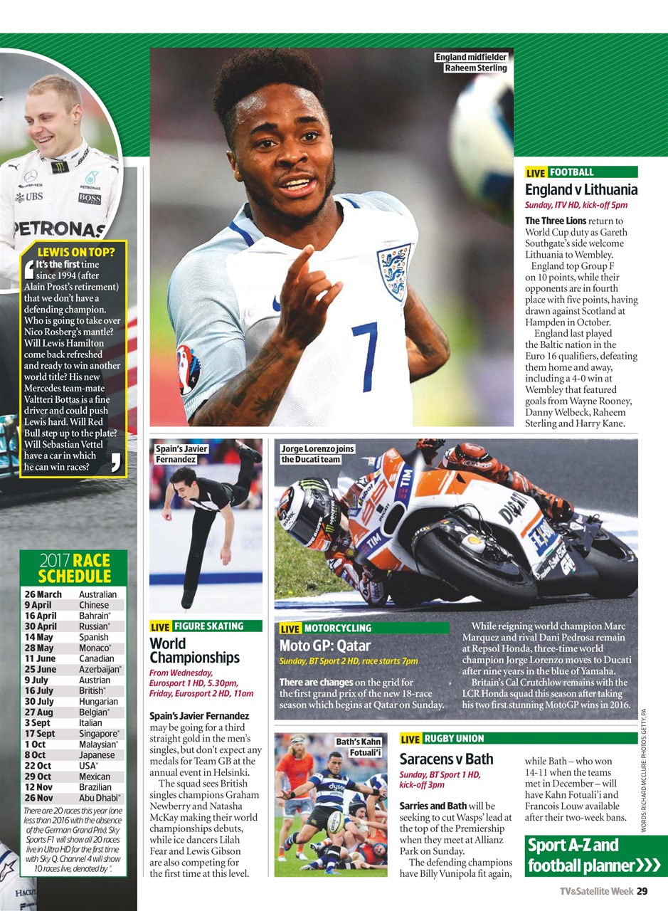 TV & Satellite Week Preview Pages