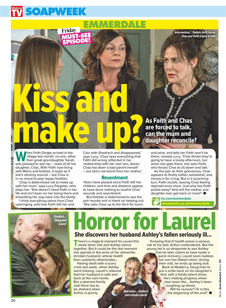 What's on TV Preview Pages