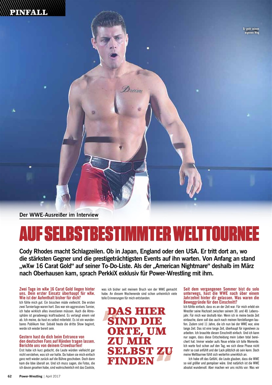 Power-Wrestling Preview Pages