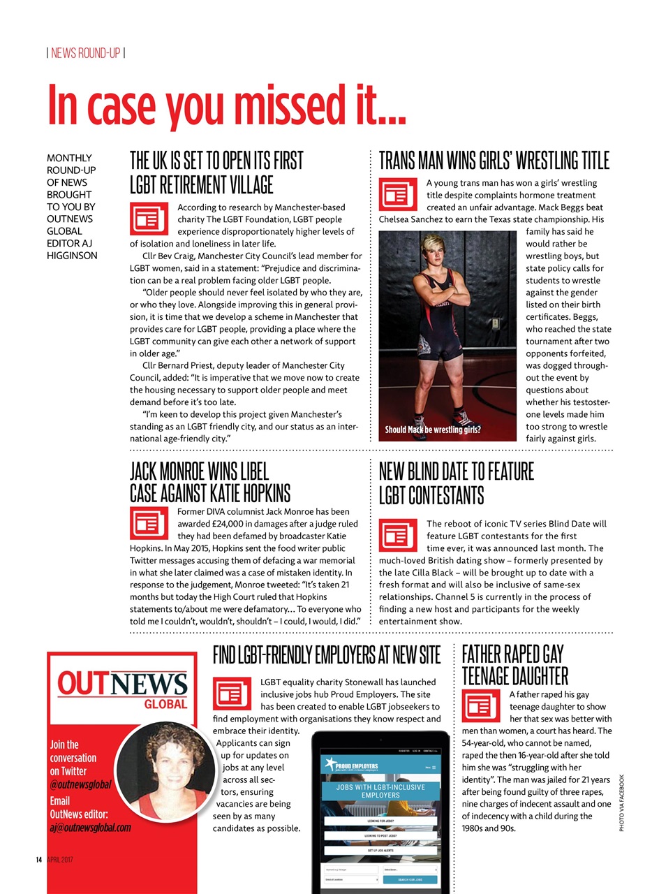 DIVA Magazine Preview Pages