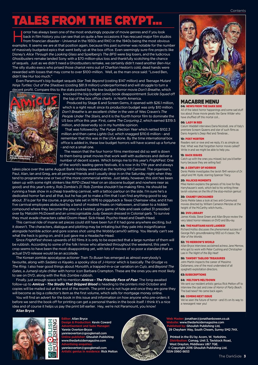 The Darkside Preview Pages