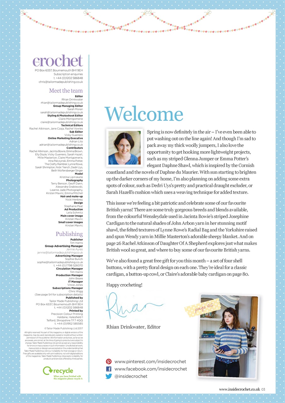 Inside Crochet Preview Pages