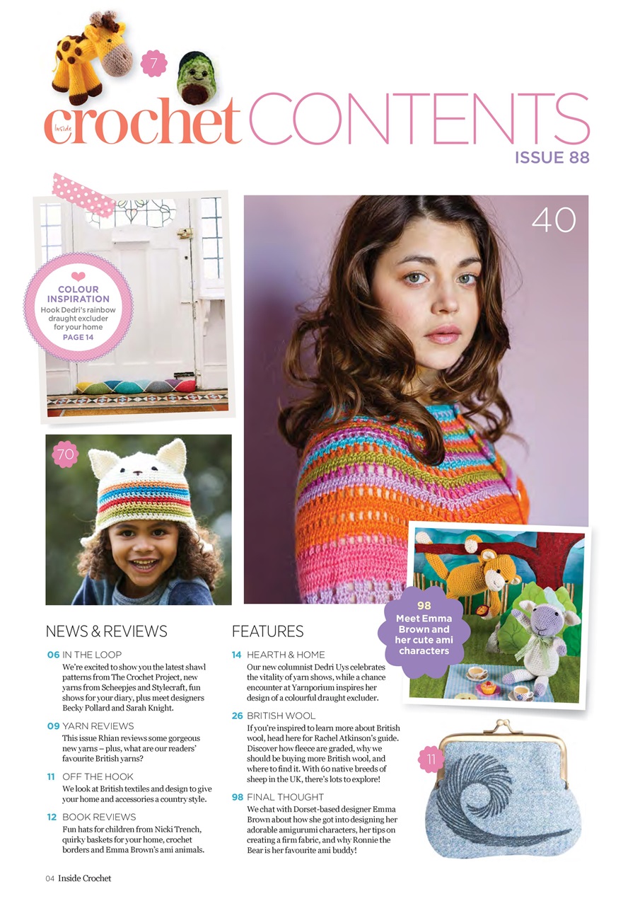 Inside Crochet Preview Pages