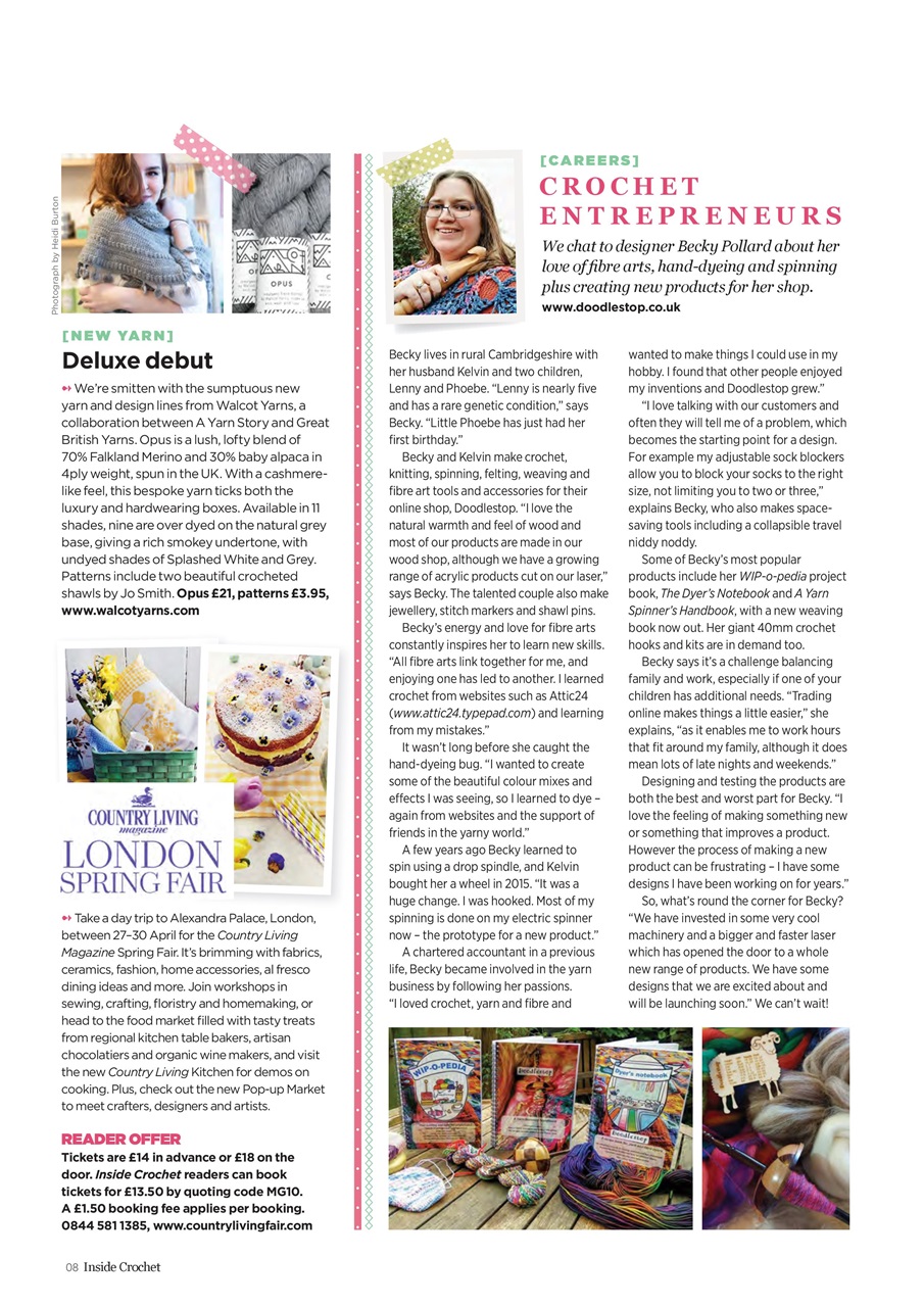 Inside Crochet Preview Pages