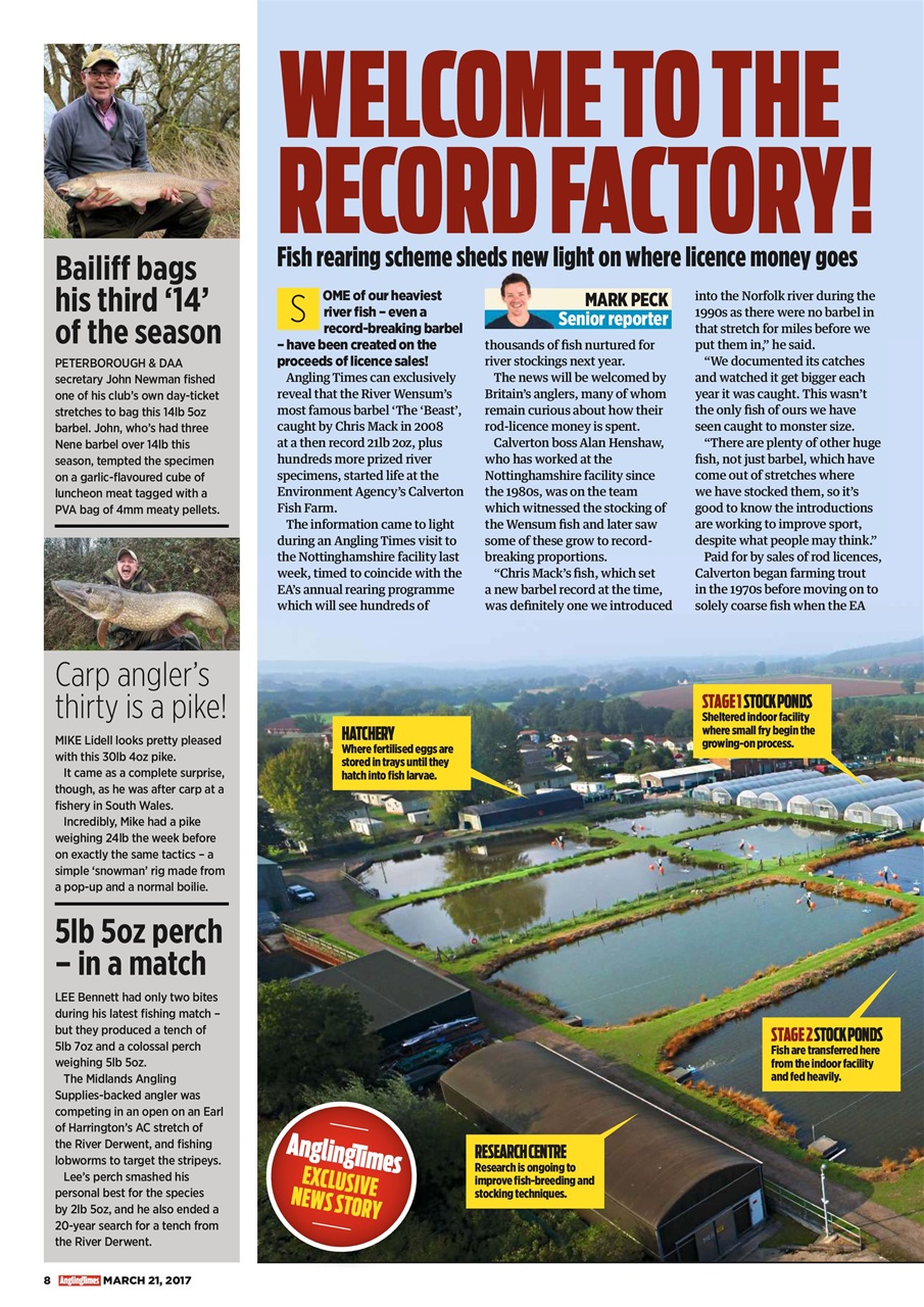 Angling Times Preview Pages