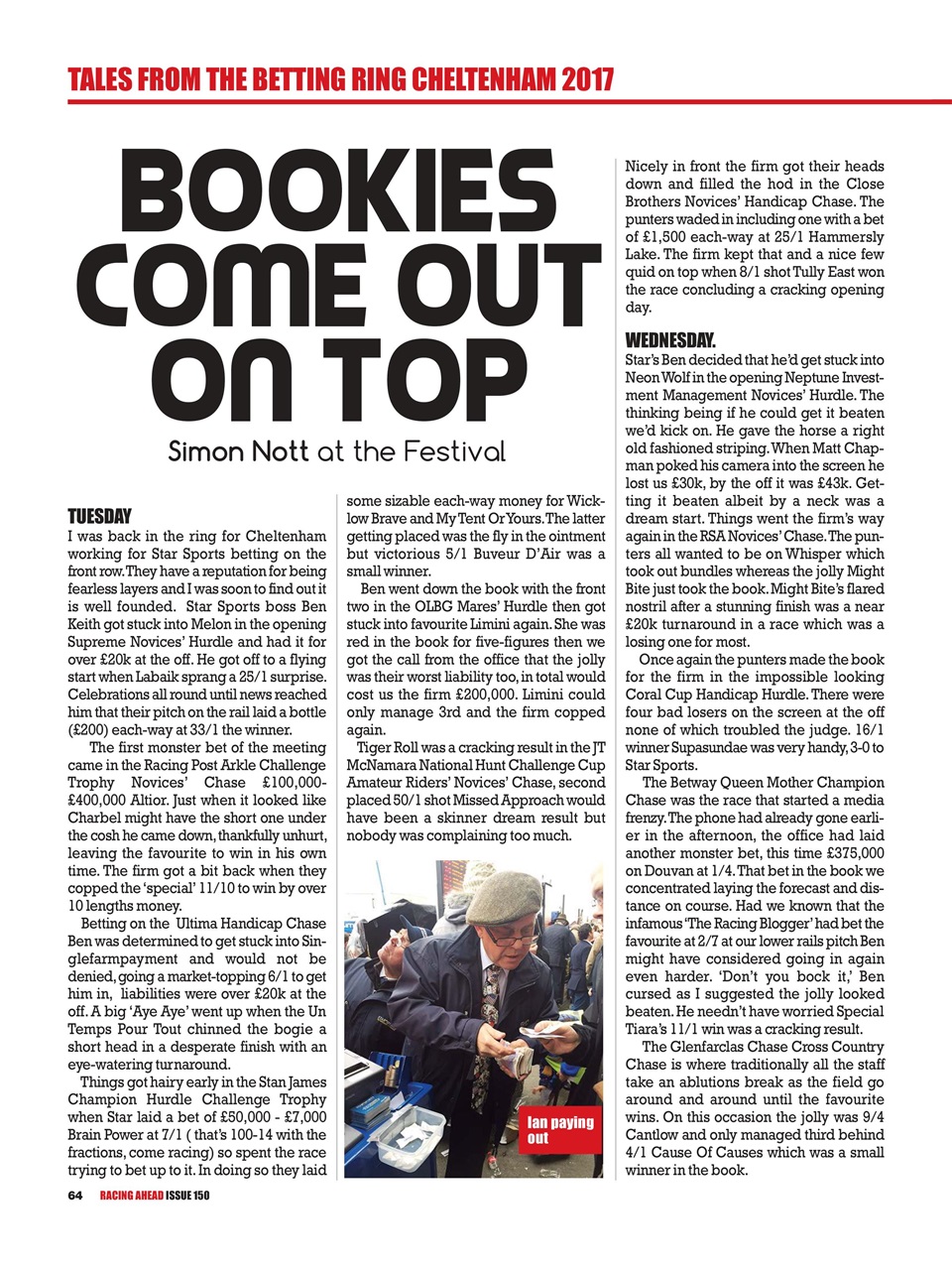 Racing Ahead Preview Pages