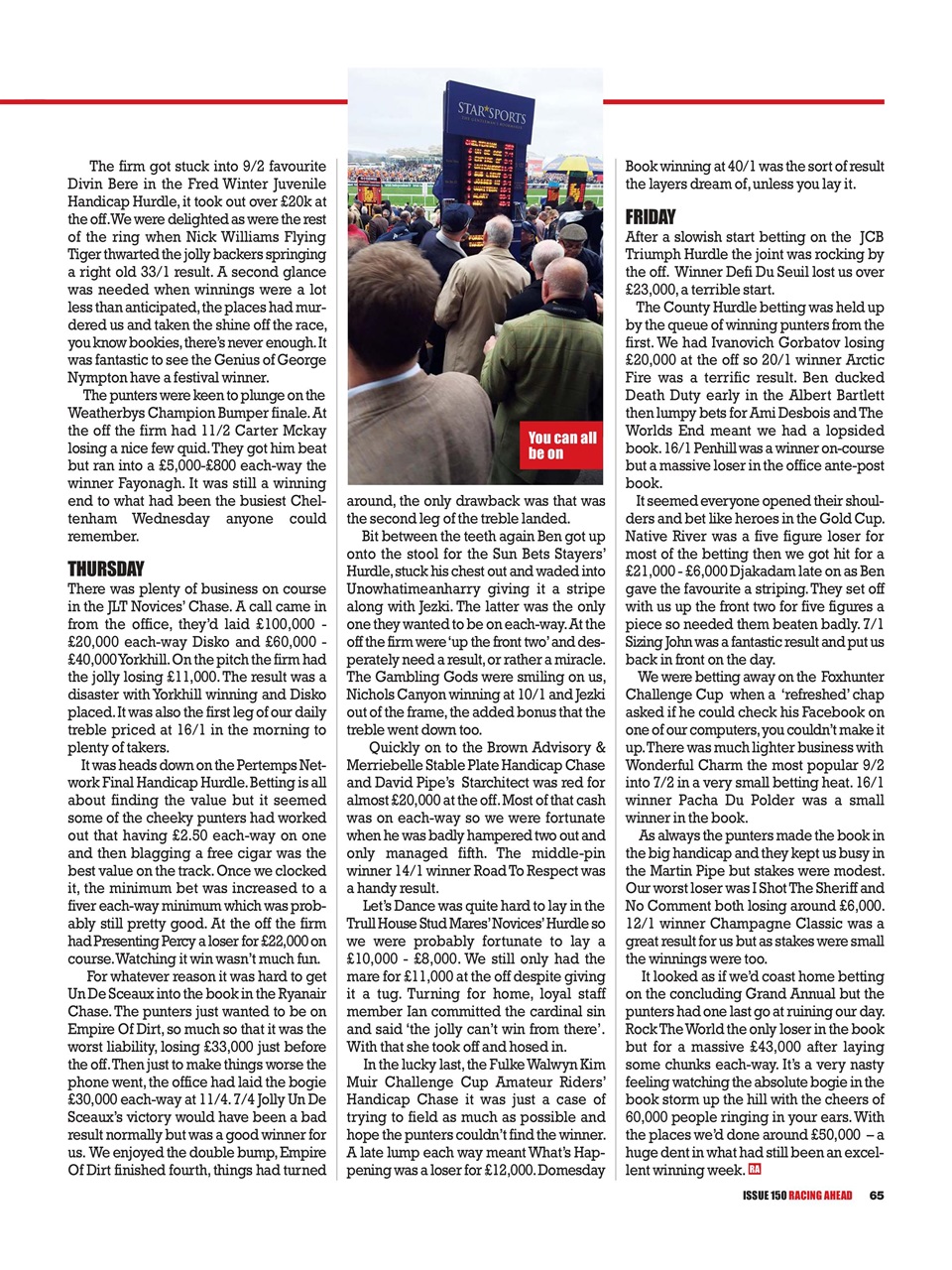 Racing Ahead Preview Pages