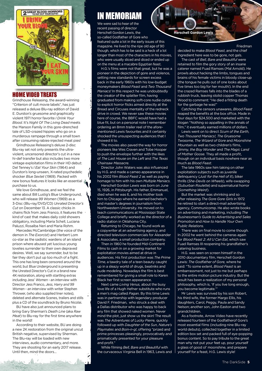The Darkside Preview Pages
