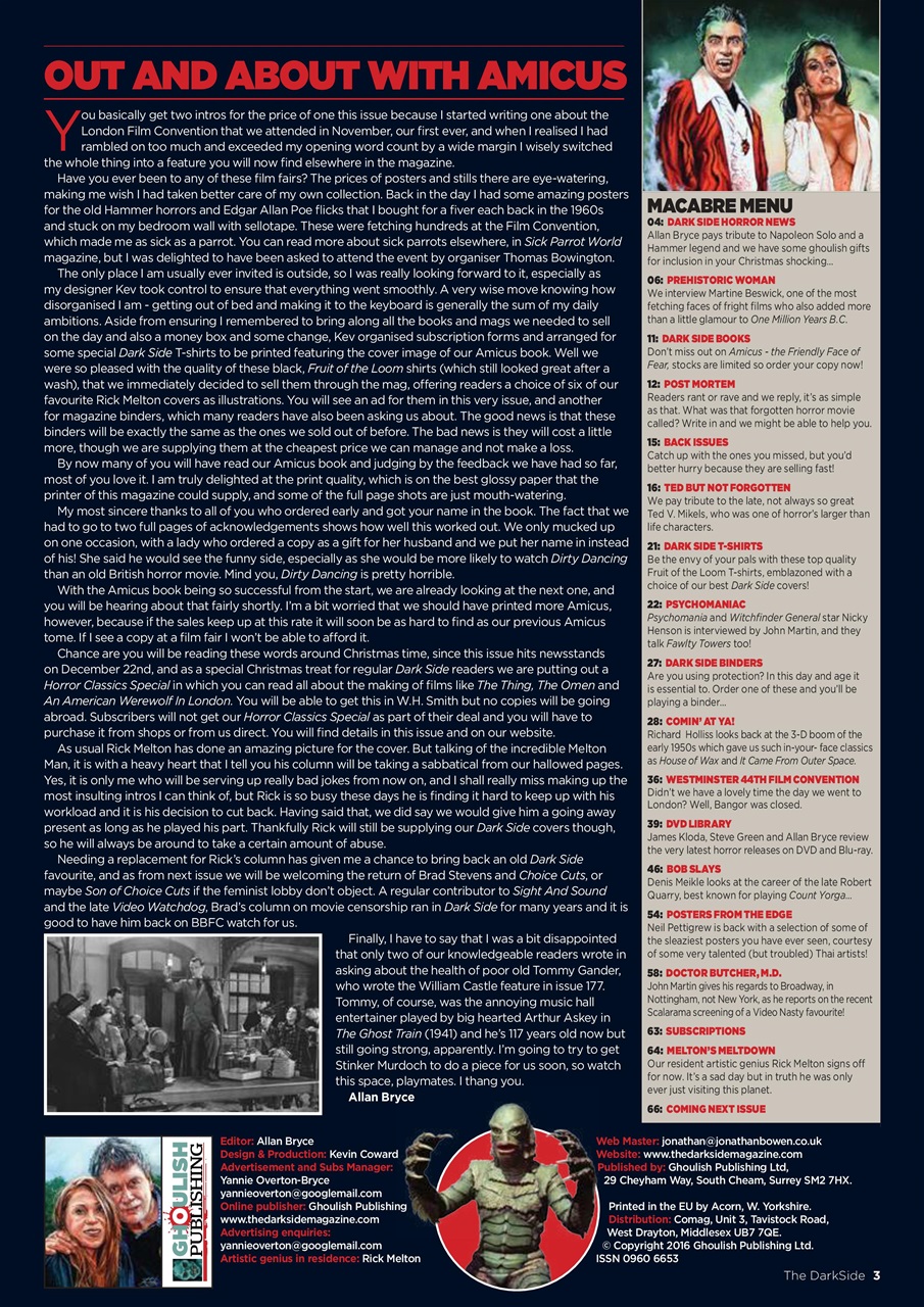 The Darkside Preview Pages
