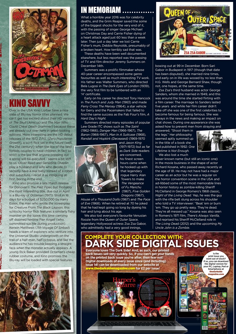 The Darkside Preview Pages