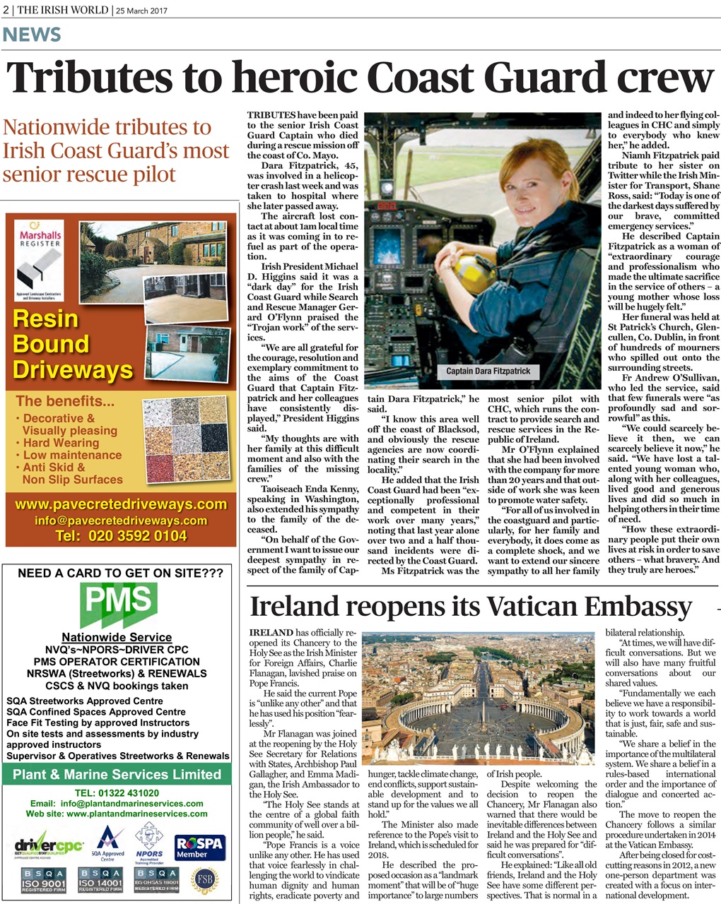 Irish World Preview Pages