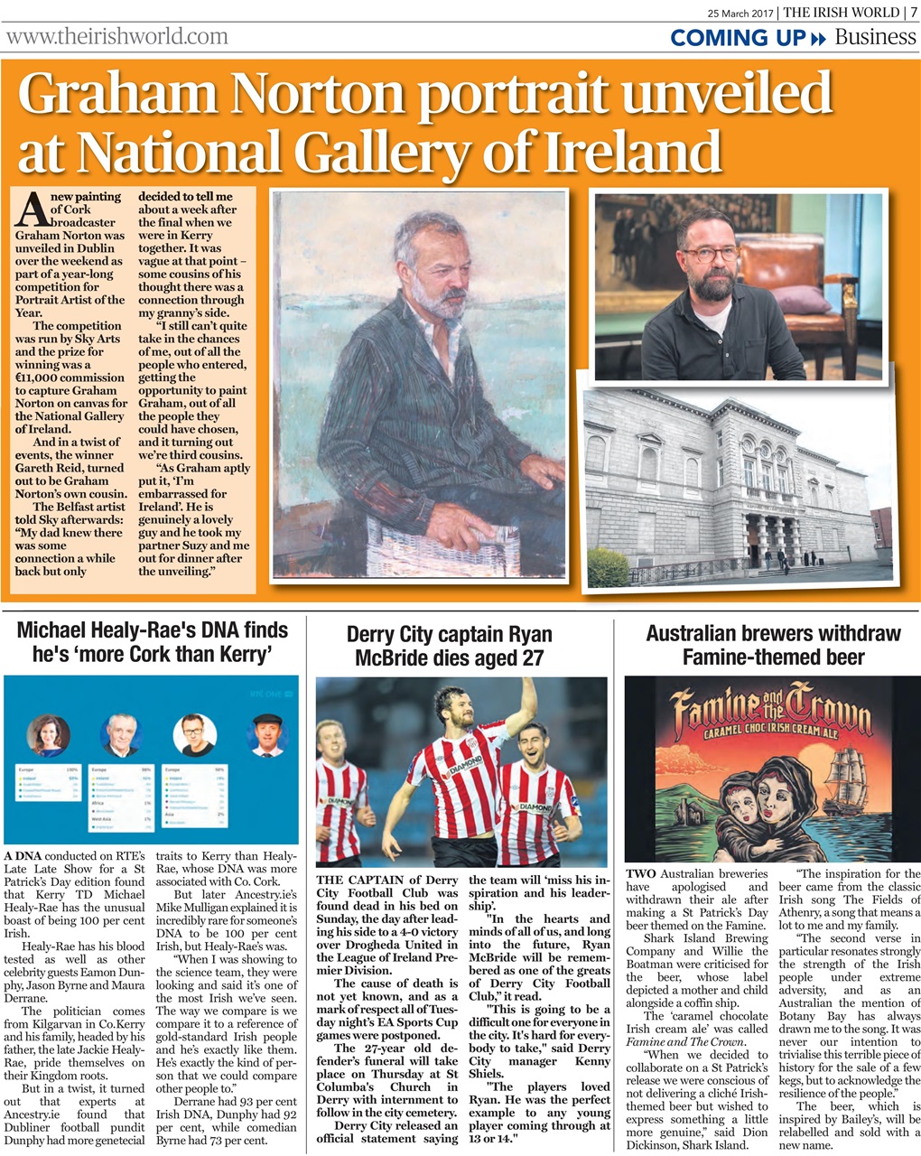 Irish World Preview Pages