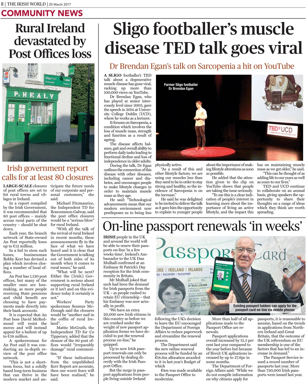 Irish World Preview Pages