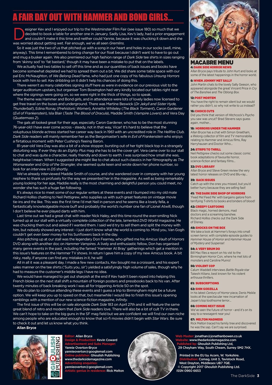 The Darkside Preview Pages