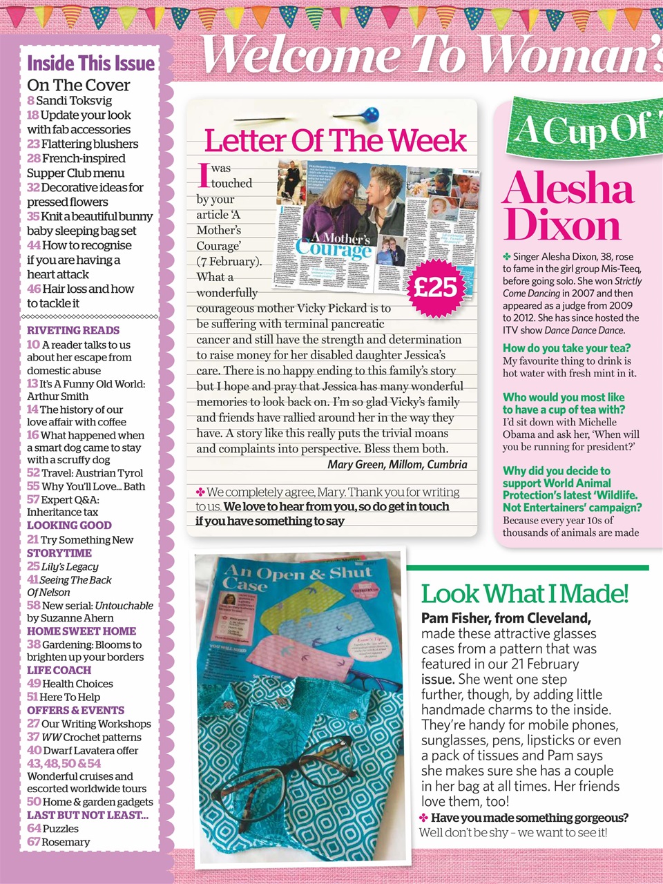 Woman's Weekly Preview Pages