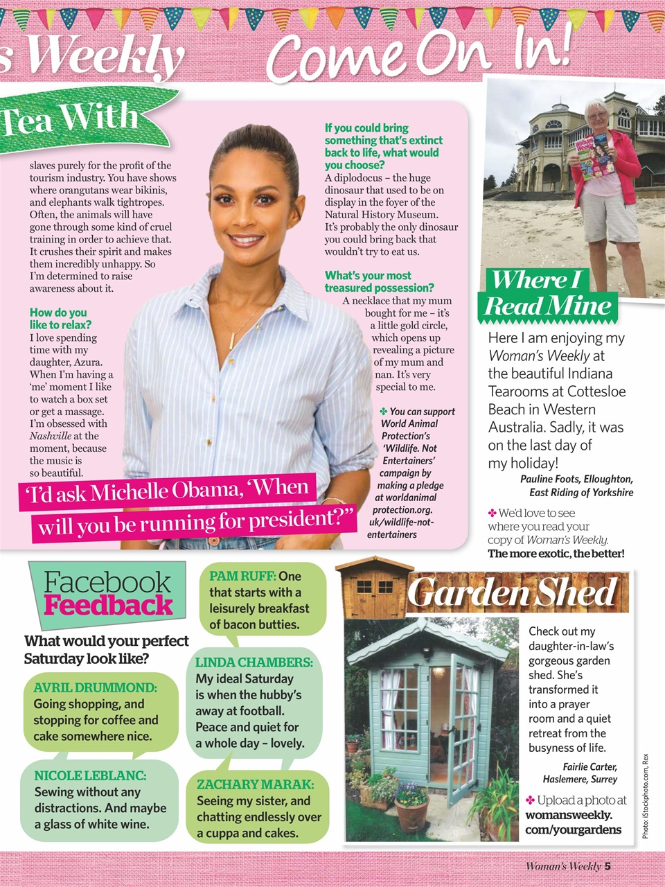 Woman's Weekly Preview Pages