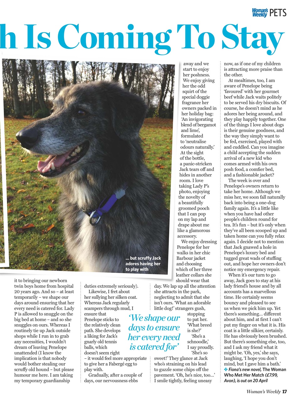 Woman's Weekly Preview Pages