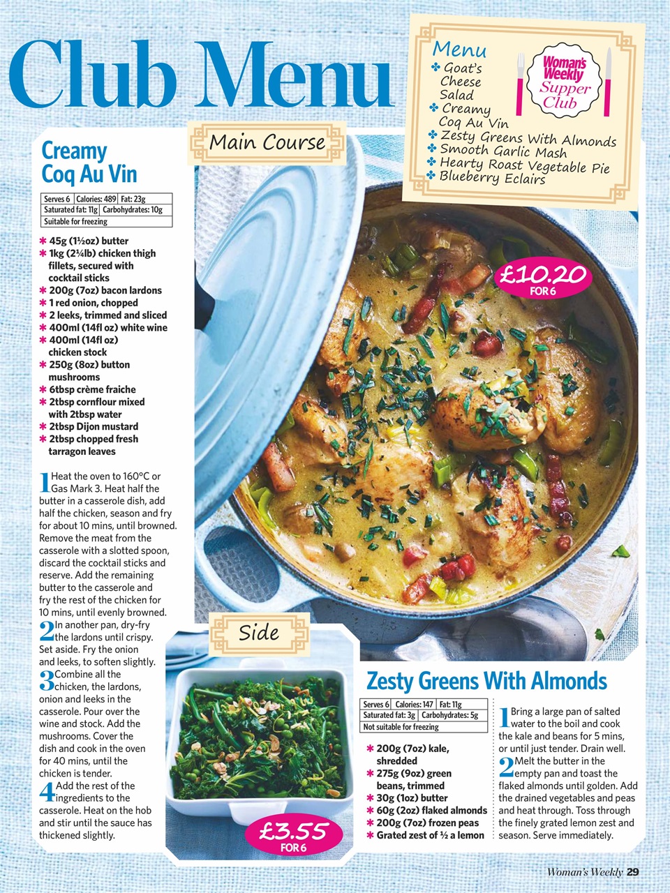 Woman's Weekly Preview Pages