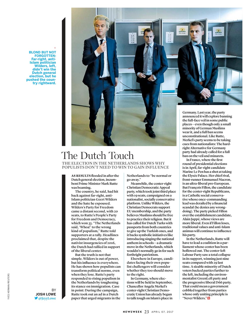 Newsweek International Preview Pages