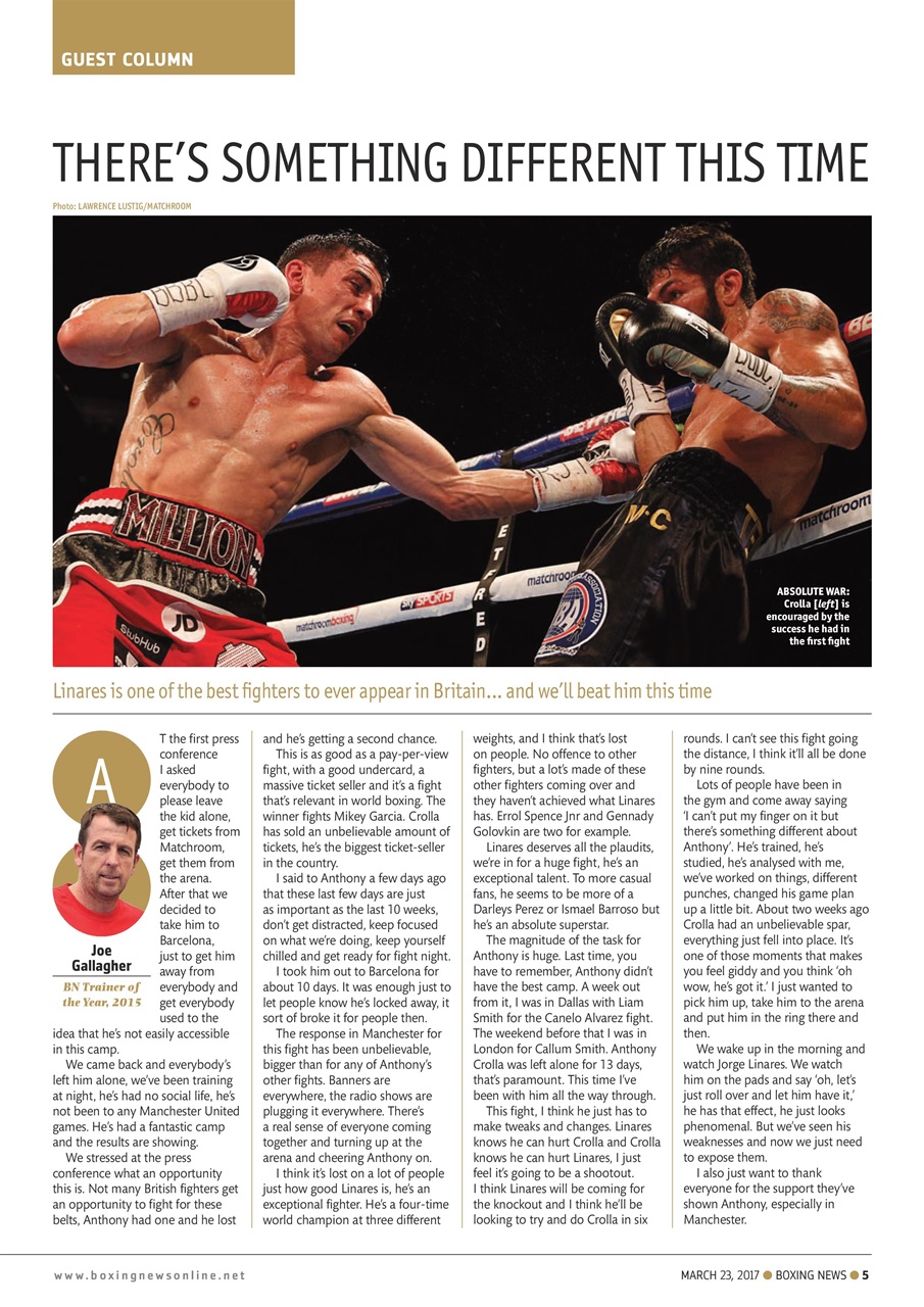 Boxing News Preview Pages