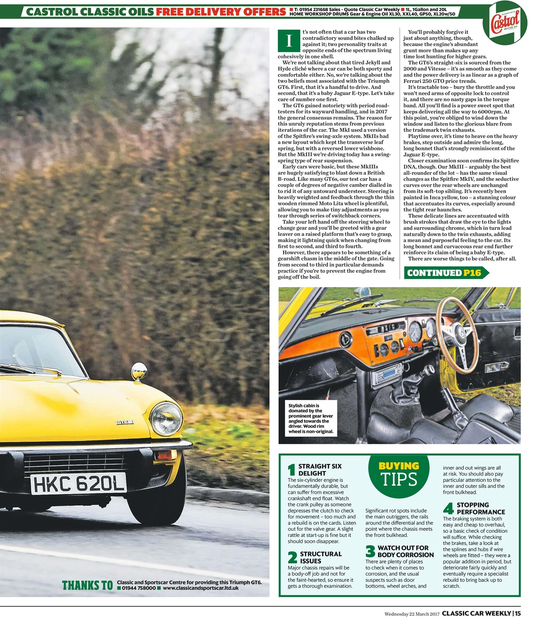 Classic Car Weekly Preview Pages