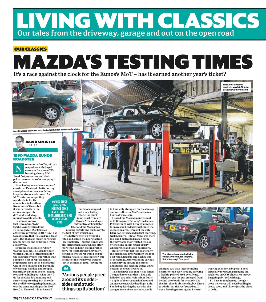 Classic Car Weekly Preview Pages