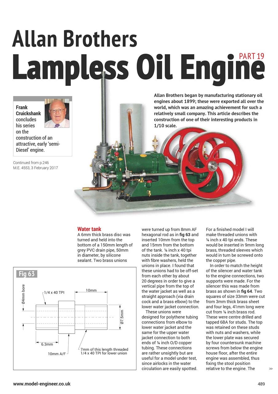 Model Engineer Preview Pages