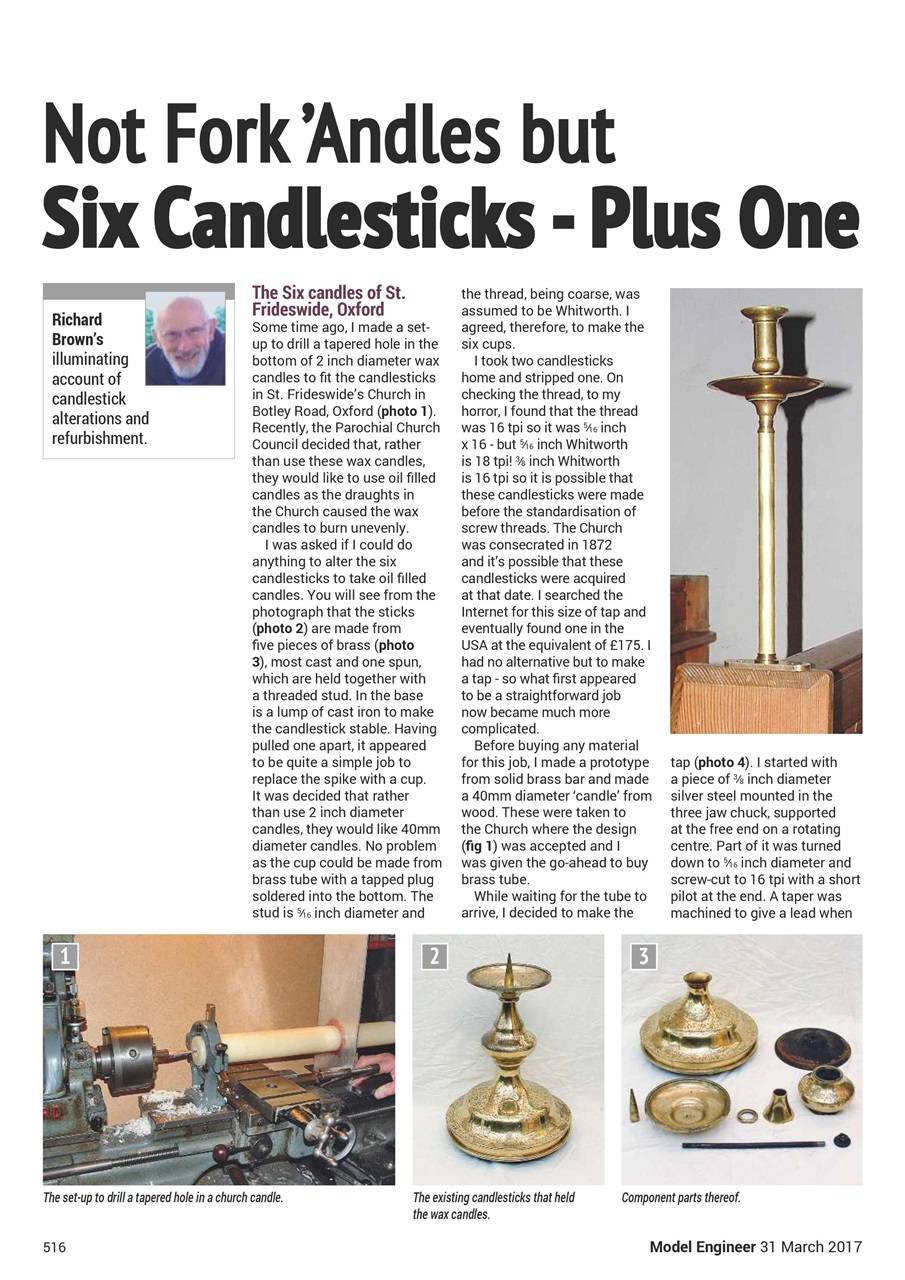 Model Engineer Preview Pages