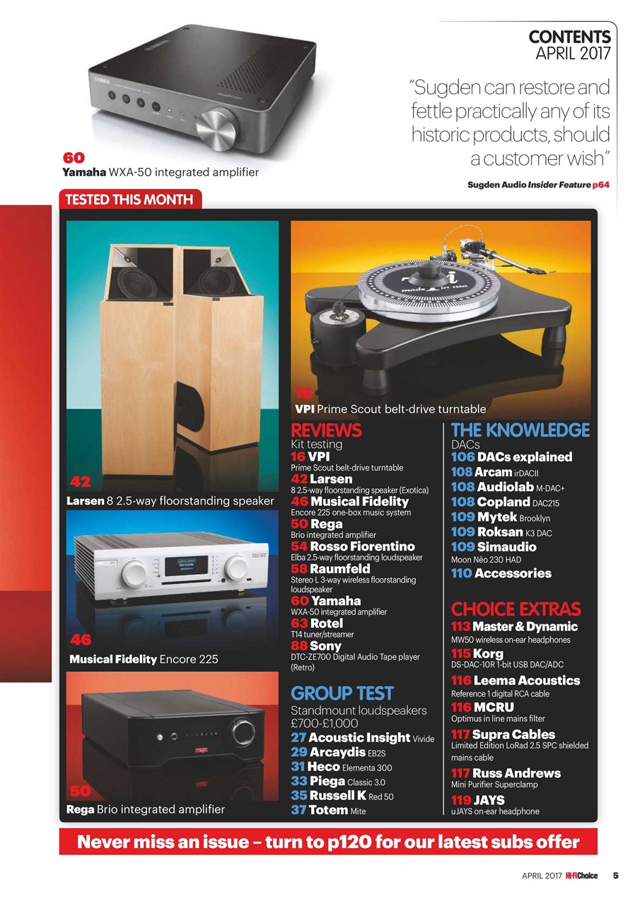 Hi-Fi Choice Preview Pages
