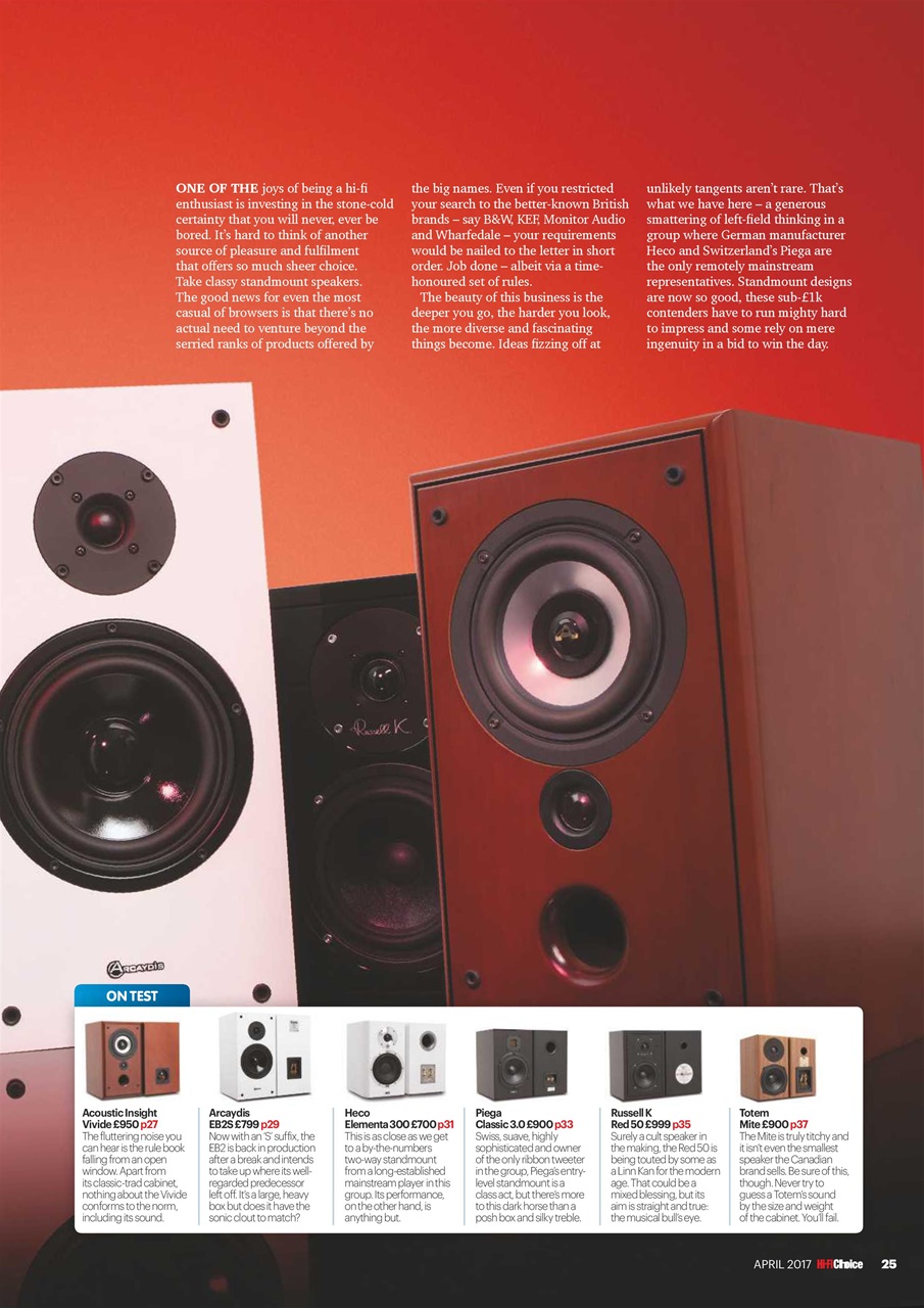 Hi-Fi Choice Preview Pages