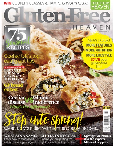 Gluten-Free Heaven issue Gluten-Free Heaven April/May 2017