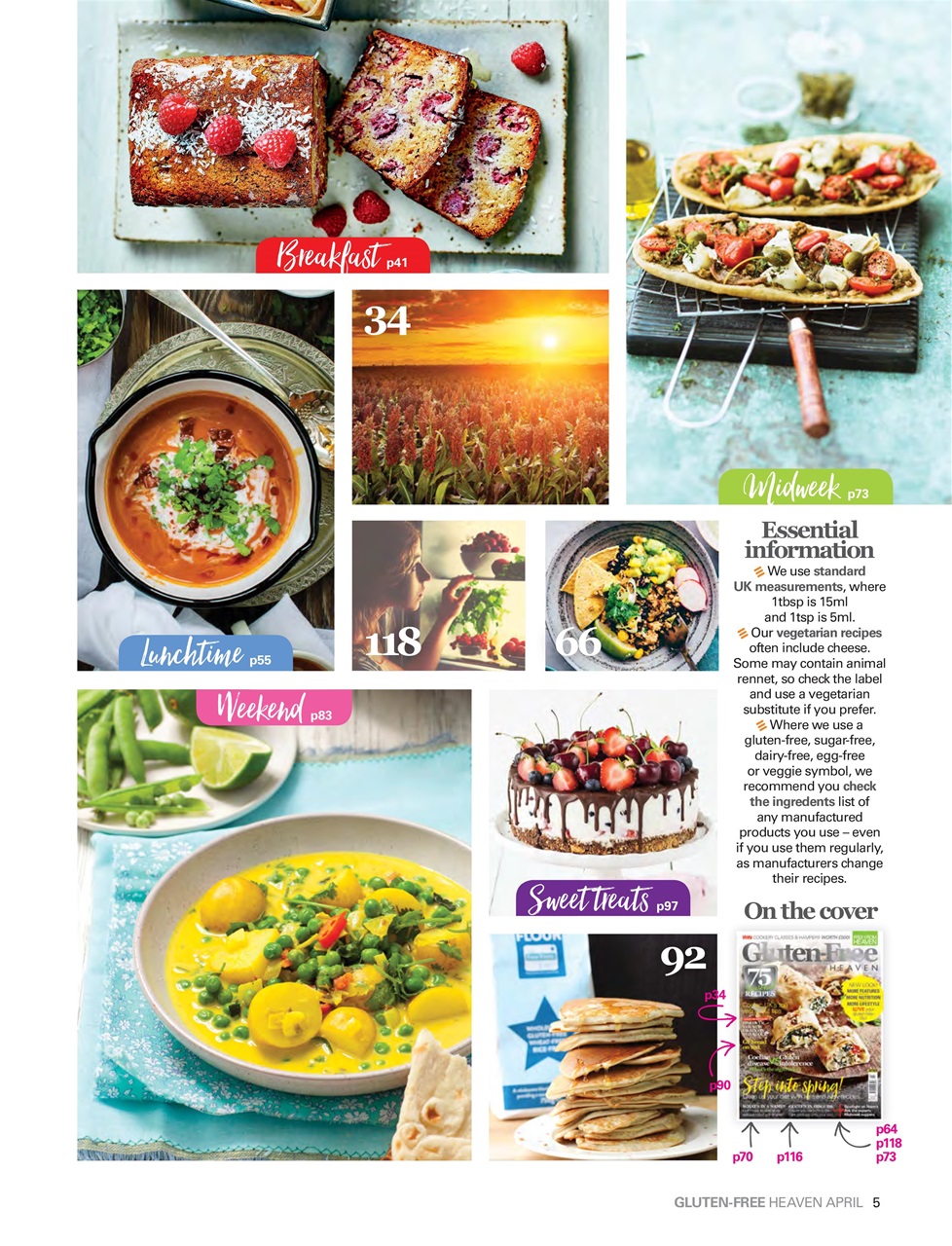 Gluten-Free Heaven Preview Pages