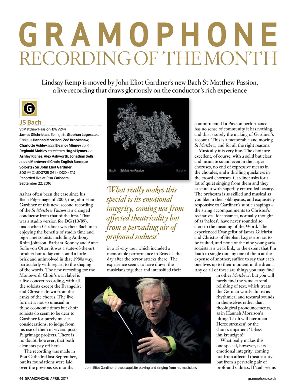 Gramophone Preview Pages