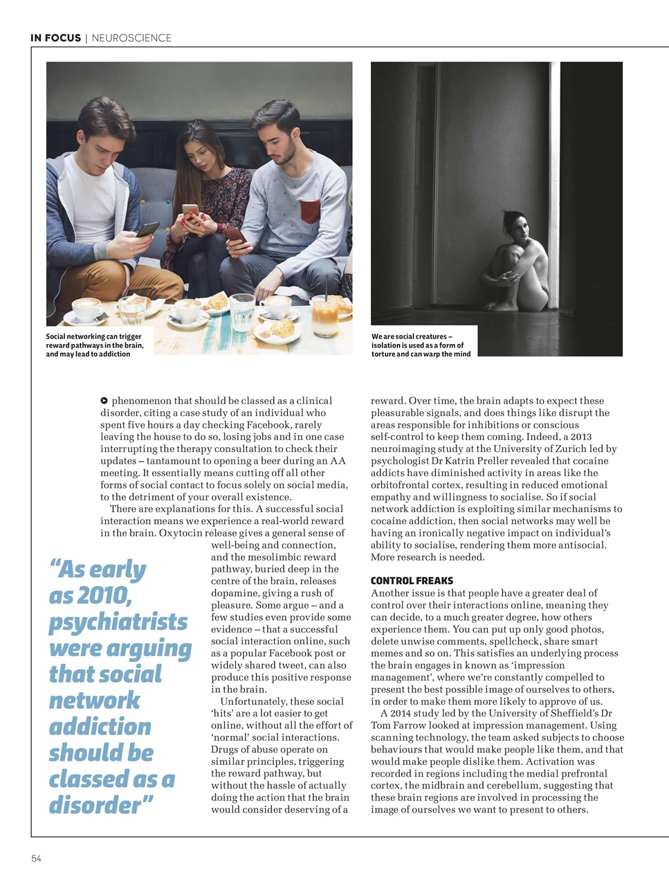 BBC Science Focus Magazine Preview Pages