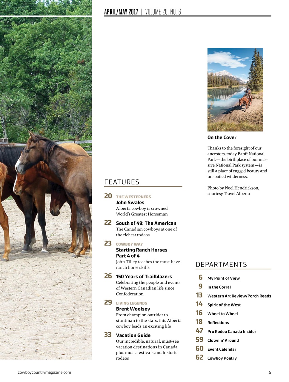 Canadian Cowboy Country Preview Pages