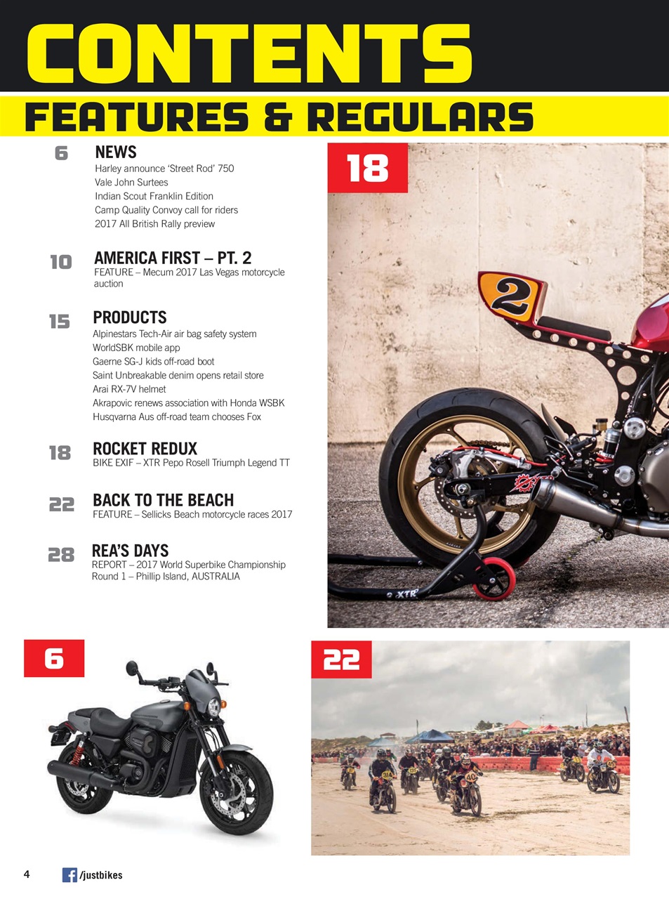 JUST BIKES Preview Pages