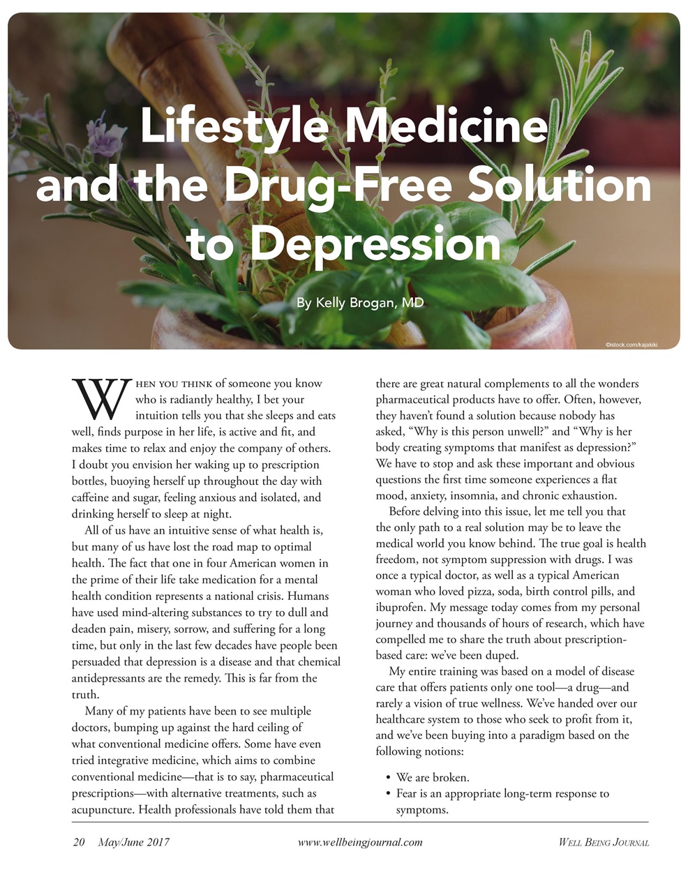 Well Being Journal Preview Pages