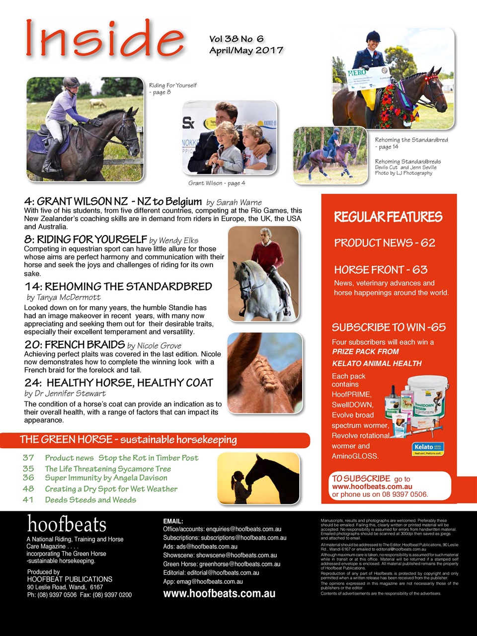 Hoofbeats Preview Pages