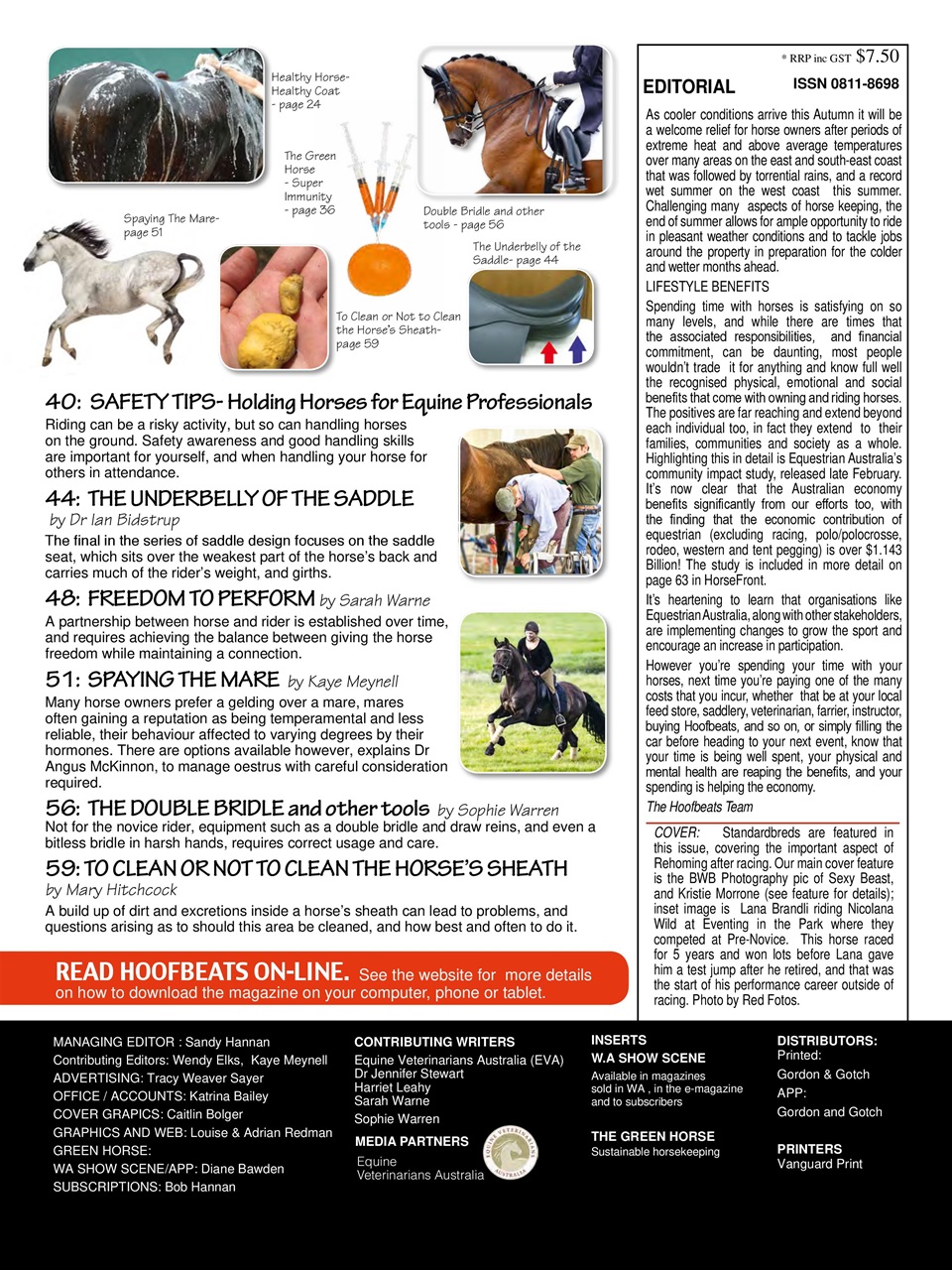 Hoofbeats Preview Pages