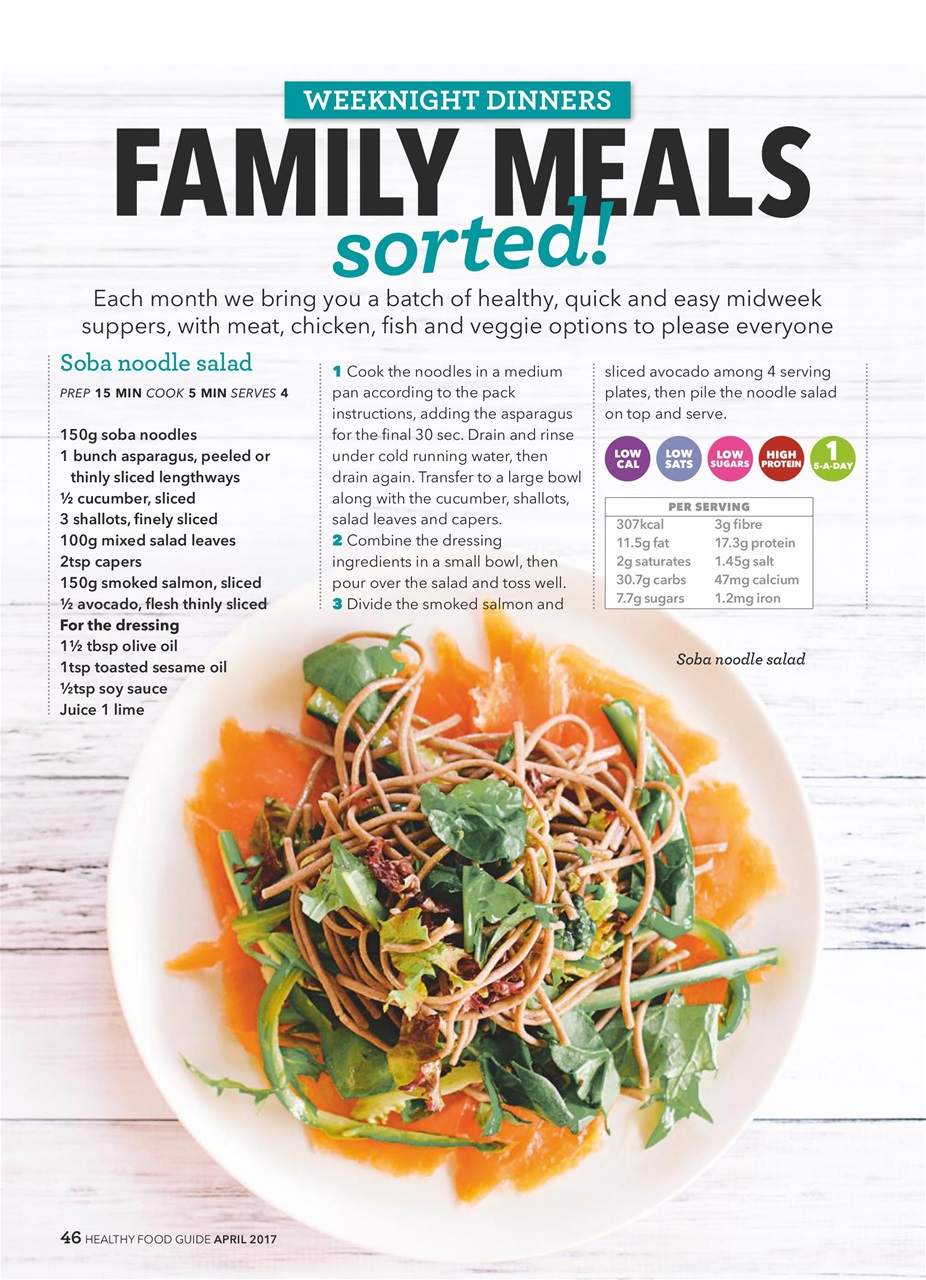 Healthy Food Guide Preview Pages