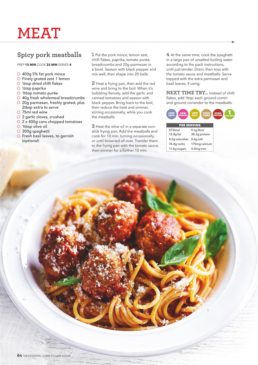 Healthy Food Guide Preview Pages