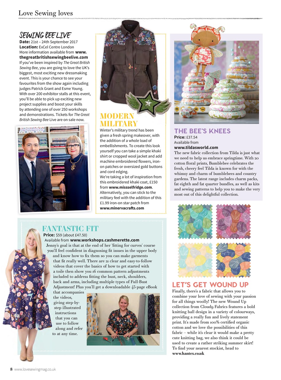 Love Sewing Preview Pages