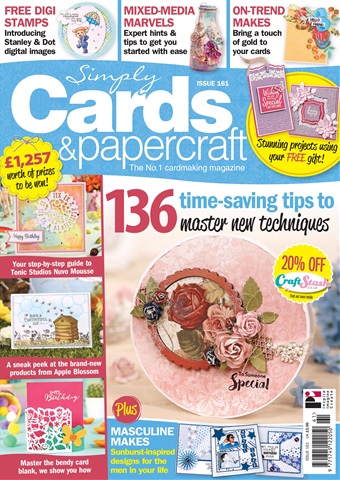 Simply Cards & Papercraft issue Issue 161