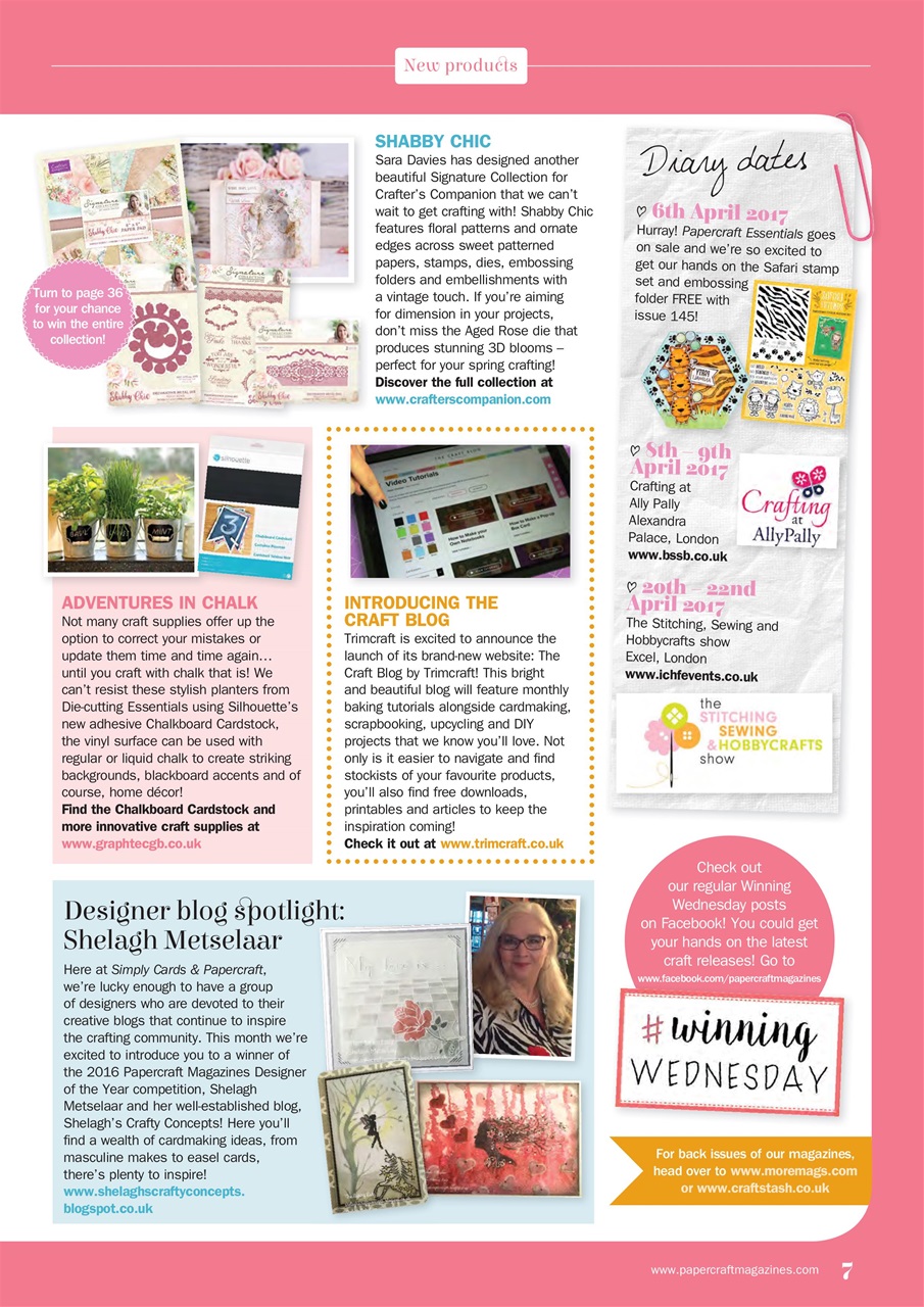 Simply Cards & Papercraft Preview Pages