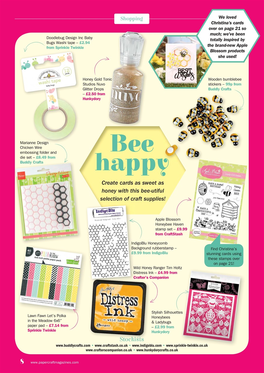 Simply Cards & Papercraft Preview Pages